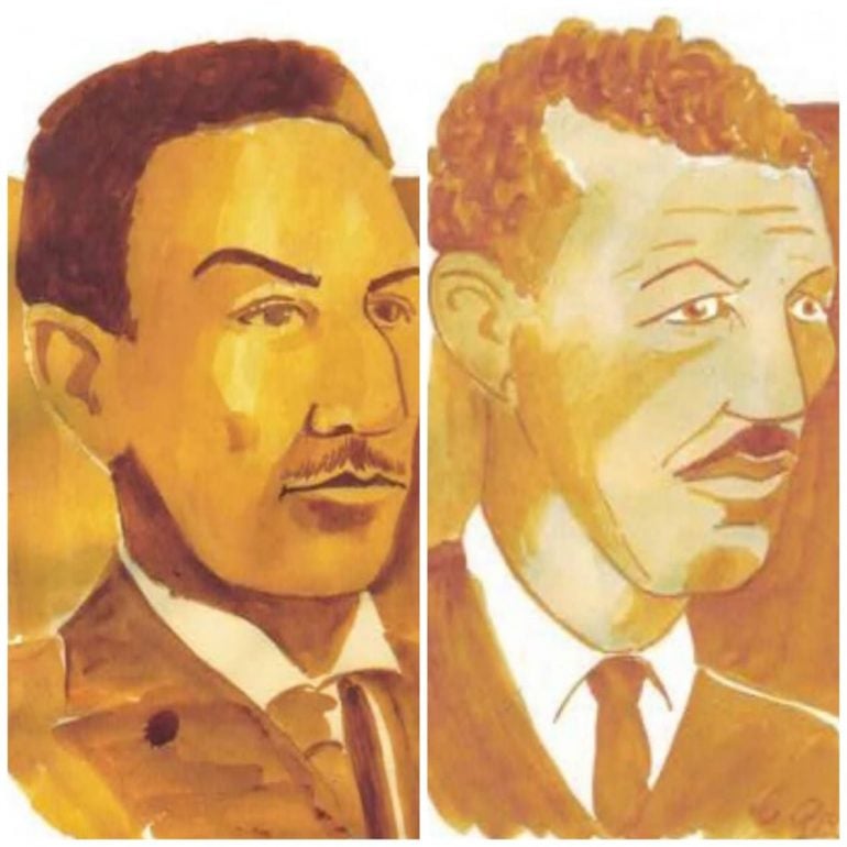 Personagens itabiranos: Antônio Linhares Guerra  e Alfredo Duval