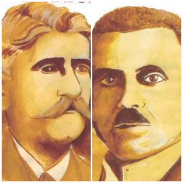 Personagens itabiranos: Emílio Pereira de Magalhães e Antônio Quatorze Magalhães