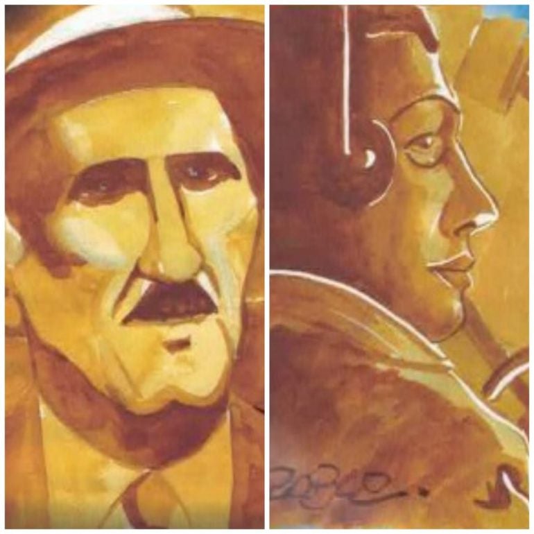 Personagens itabiranos: Genaro Alvarenga Mafra e Renato Campos