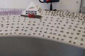Um homem é preso e um adolescente detido por posse ilegal de arma em Itabira