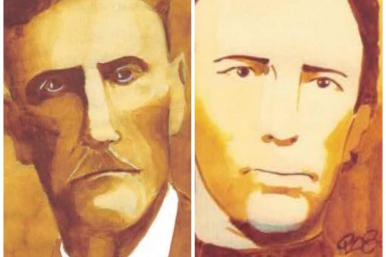 Personagens itabiranos: Max de Caux e Maria Cassemira Andrade