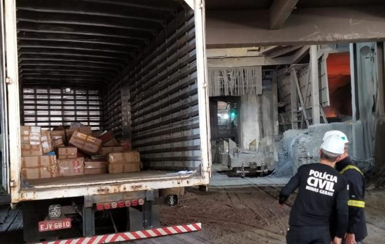 Polícia Civil incinera 5 toneladas de entorpecentes em João Molevade