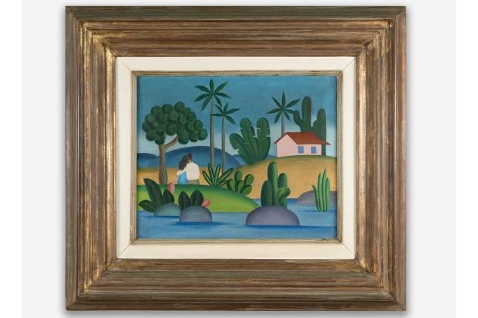 Quadro de Tarsila do Amaral vale 40 milhões de reais e será leiloado
