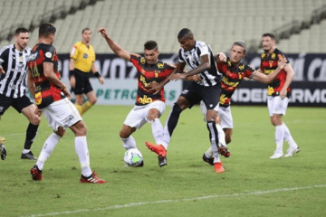 Desfalcado, Sport produz pouco ofensivamente e segura empate com o Ceará, no Castelão