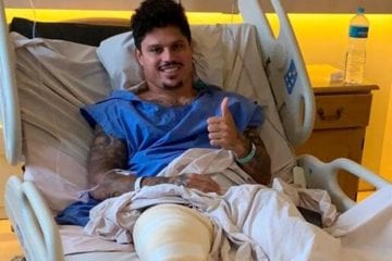Cirurgia no joelho de Márcio Azevedo, do Athletico-PR, é bem-sucedida