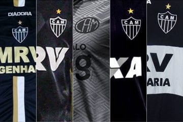 Terceiras camisas do Atlético: relembre modelos apresentados pelo clube nos últimos anos