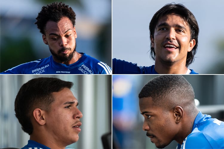 Cruzeiro treina de olho em clássico contra o América; veja fotos da atividade