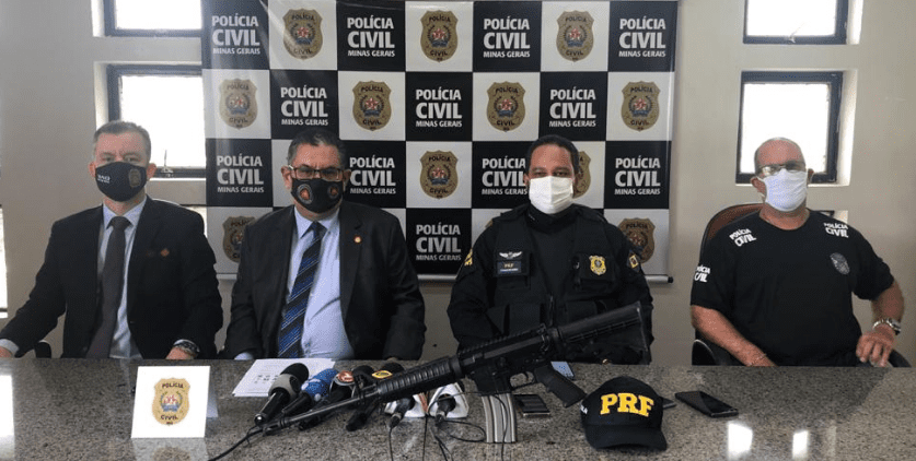 Polícia Civil e PRF prendem na BR-381 um dos criminosos mais procurados do país
