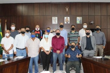 Presidente da Câmara recebe vereadores eleitos em Monlevade