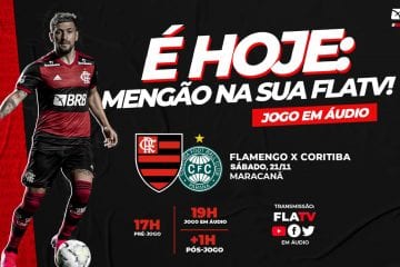 Flamengo x Coritiba pelo Brasileirão! Saiba onde assistir ao vivo