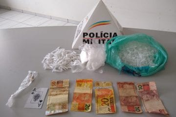 Suspeito de tráfico é detido com mais de 100 pinos de cocaína no Fênix
