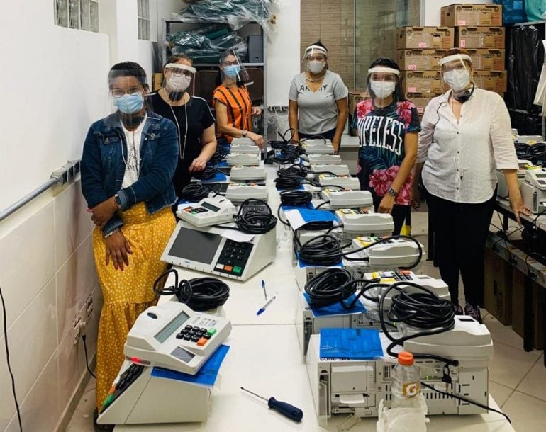 Urnas estão prontas para as eleições em Monlevade