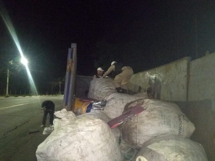 Polícia Rodoviária prende suspeito de receptar cabos de cobre em Itabira