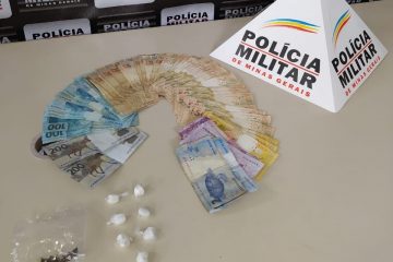 Polícia Militar prende três suspeitos por tráfico de drogas em Monlevade