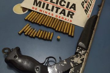 Discussão em bar termina com dois presos e arma apreendida