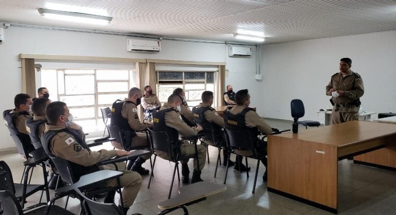 Polícia Militar recebe primeiros reforços para as eleições em Monlevade