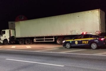 PRF recupera carga roubada avaliada em quase R$1 milhão na BR-381
