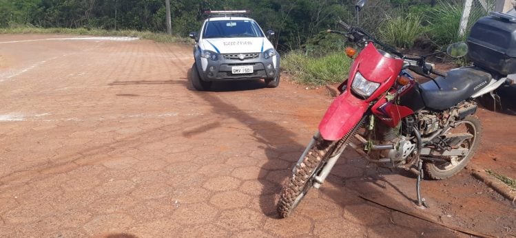 Motocicleta roubada na barragem Santana é encontrada no Campestre