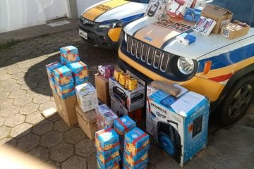 Tático Rodoviário resgata motorista e recupera carga roubada de caminhão