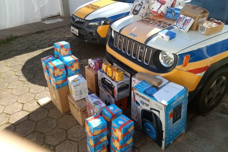 Tático Rodoviário resgata motorista e recupera carga roubada de caminhão