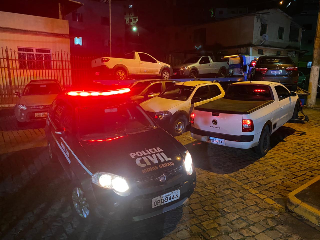 Operação da PCMG prende seis pessoas São Domingos do Prata