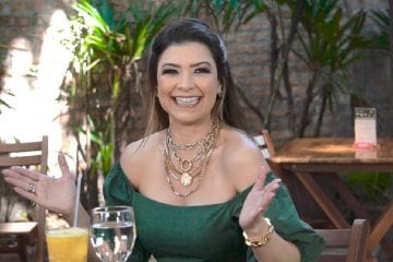 Amanda Françozo e o cantor Marcelinho de Lima estarão no Terra da Padroeira deste domingo