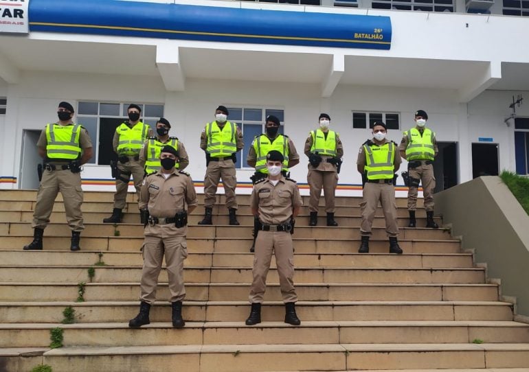 Polícia Militar de Itabira recebe reforço para eleições municipais de 2020