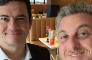 Sergio Moro e Luciano Huck negociam aliança para eleição em 2022