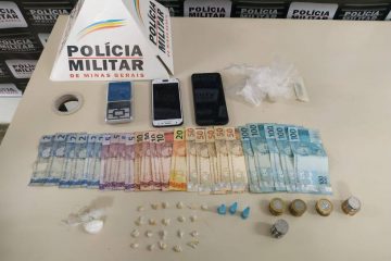 Polícia Militar prende trio por tráfico de drogas em Monlevade