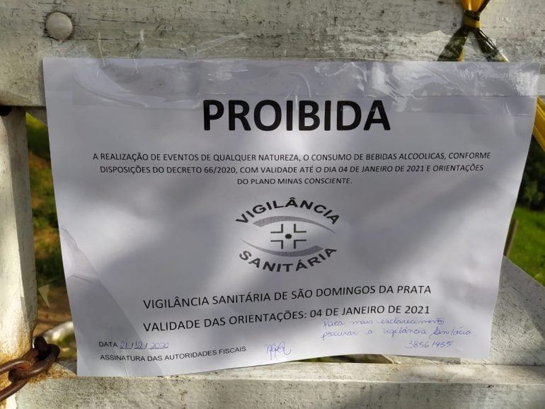 Prefeitura do Prata proíbe proprietários de sítios de realizarem eventos