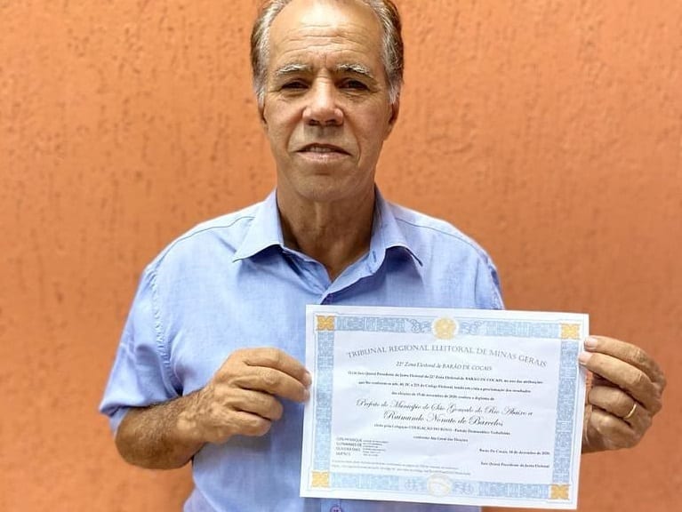 Nozinho tomará posse em São Gonçalo em evento transmitido on-line