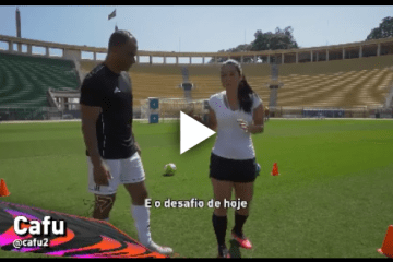 Pentacampeão Cafu mostrou suas habilidades no Desafio FIFA 21