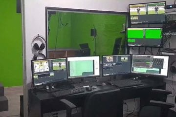 Atlético inaugura estúdio de comunicação na sede de Lourdes; veja imagens