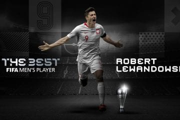 Lewandowski bate Messi e Cristiano Ronaldo e é eleito o melhor jogador do mundo