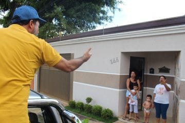 Marco Antônio Lage volta aos bairros para agradecer votos de itabiranos