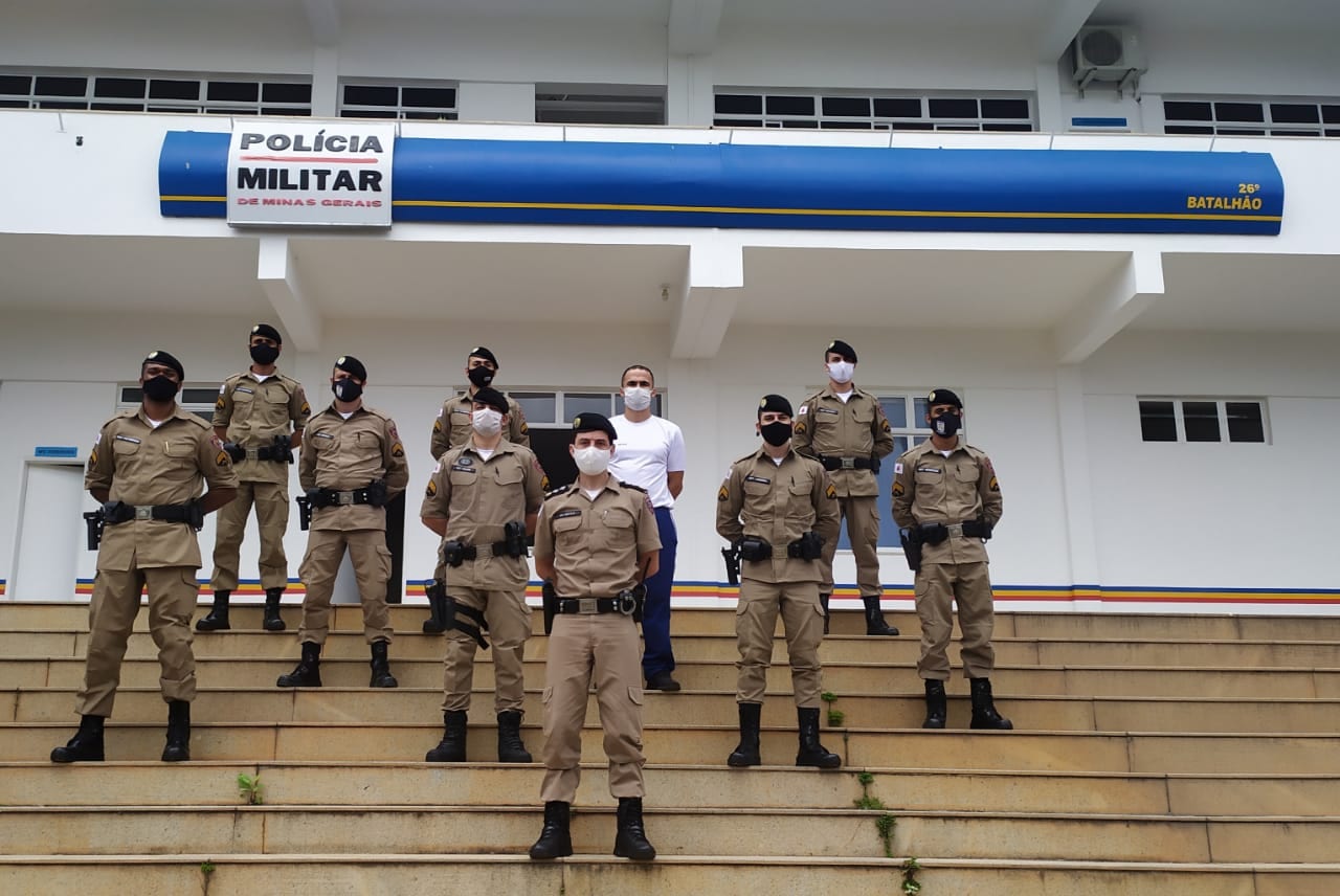 26º Batalhão de Polícia Militar recebe novos sargentos em Itabira