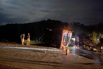 Acidente com ácido sulfúrico interdita rodovia em Nova Era