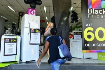 Vendas do comércio sobem 6,1% no fim de semana da Black Friday