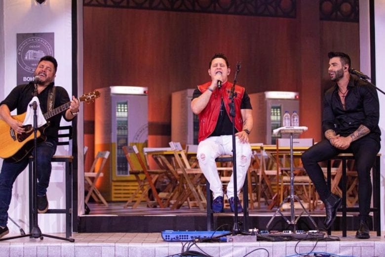 Bruno faz barraco com Gusttavo Lima em live e detona o cantor após término do casamento