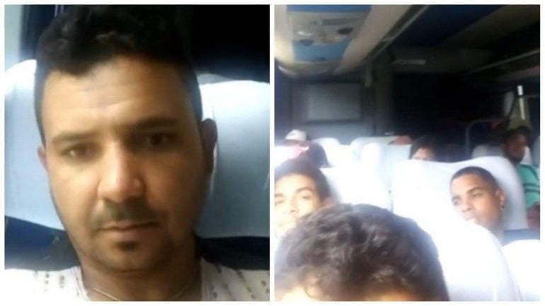 Passageiro gravou vídeo dentro do ônibus momentos antes de tragédia em Monlevade