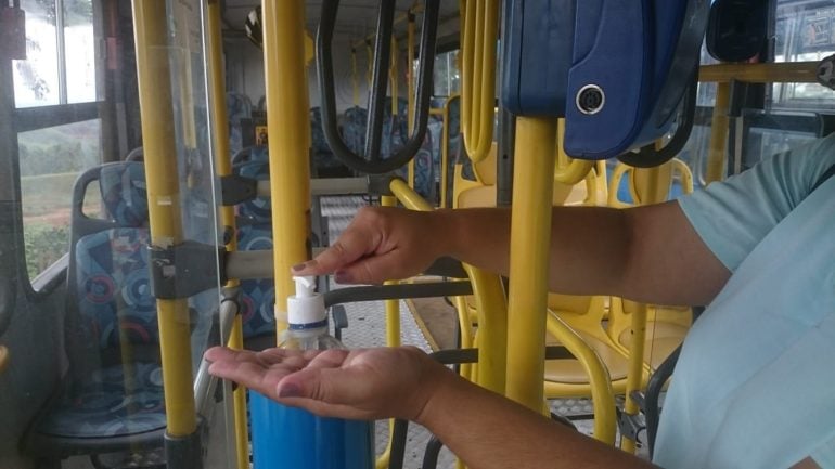 Ônibus de linha já circulam cumprindo novo decreto em Monlevade
