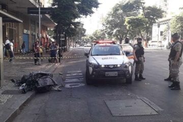 Corpo de homem morto é encontrado em carrinho de supermercado em Belo Horizonte