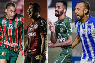 Série B: veja o ranking dos 20 maiores artilheiros da competição em 2020