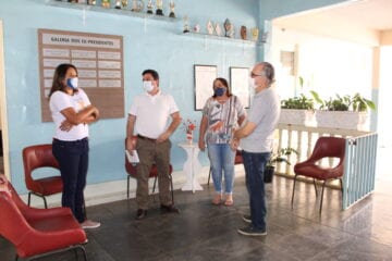 Dr. Laércio e Fabrício visitam Fundação Crê-Ser e Apae de Monlevade