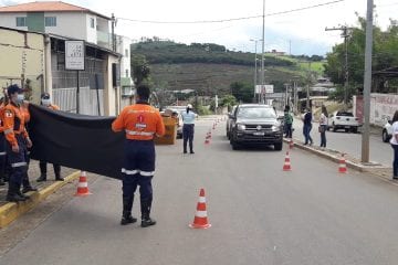 Secretaria de Saúde realiza blitz educativa contra a Covid-19 em Monlevade