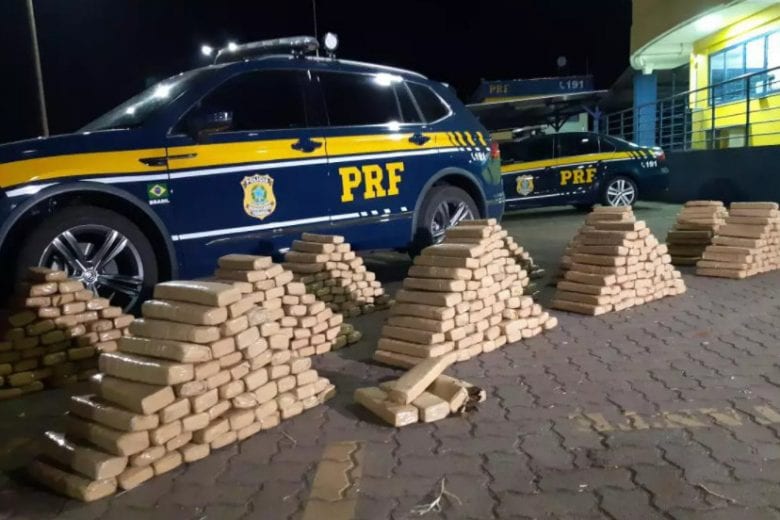 PRF bate recorde de apreensão de drogas em 2020 nas rodovias mineiras