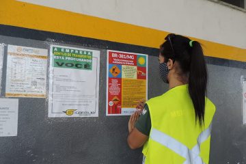 DNIT realiza campanhas com usuários e moradores lindeiros da BR-381
