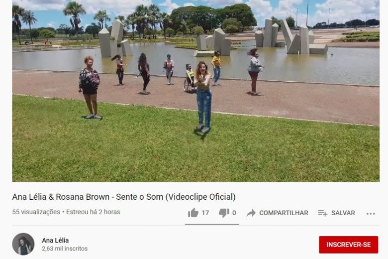 Dançarina cadeirante participa de clipe musical e revela poder da inclusão na arte
