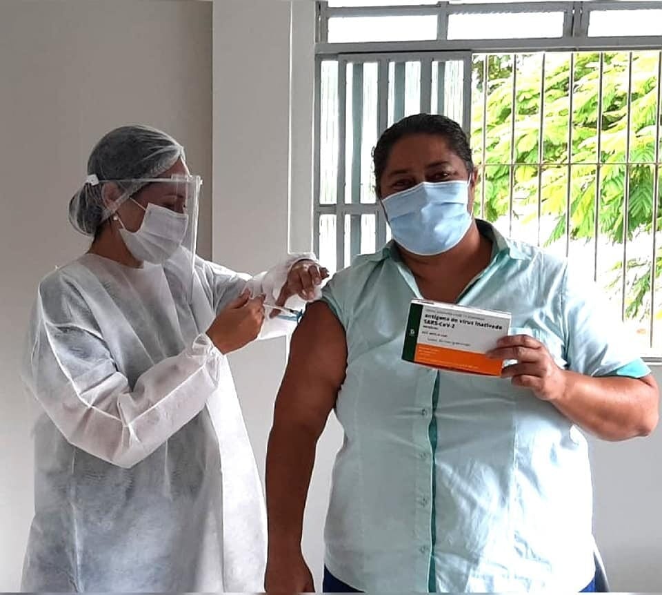 Equipes do Lar de Ozanam são vacinadas contra a Covid-19