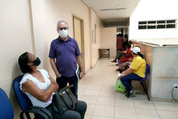 Dr. Laércio Ribeiro visita setores da saúde em Monlevade